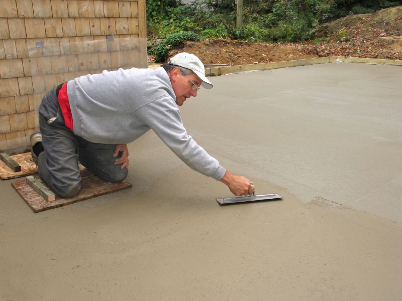 Concrete Installation in Progress