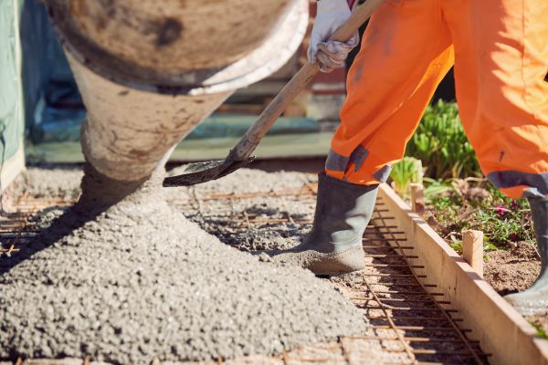 Poured Concrete Installation in Concord