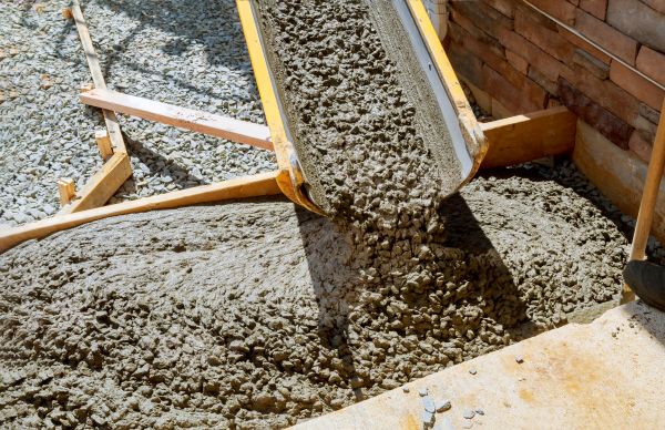 Cement Walkway Pouring in Concord