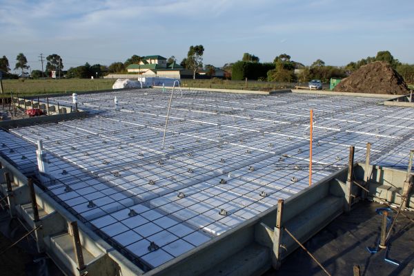 Barn Pad Construction in Concord